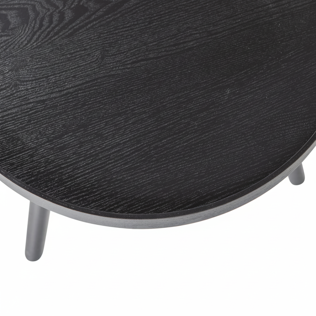 WOOOD Mesa bijzettafel M zwart | Retourdeal 40% korting