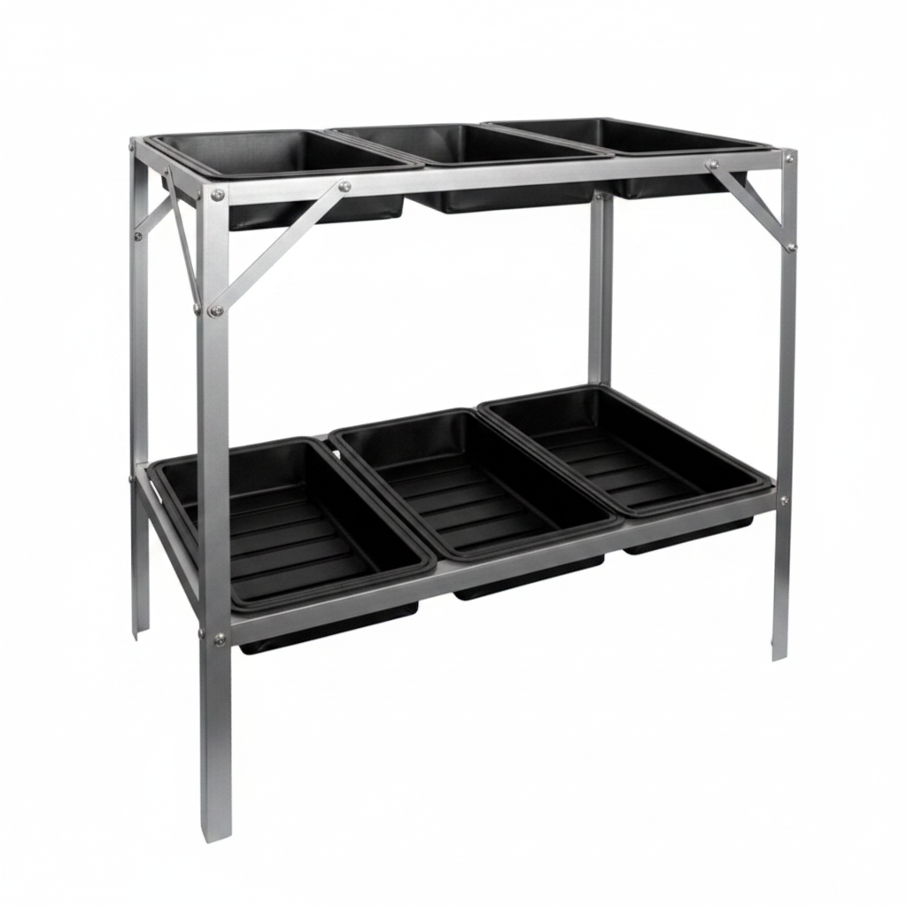 Nature kweektafel met 6 bakken | Retourdeal 49% korting