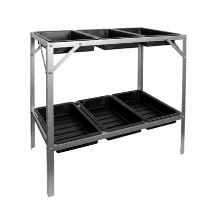 Nature kweektafel met 6 bakken | Retourdeal 49% korting