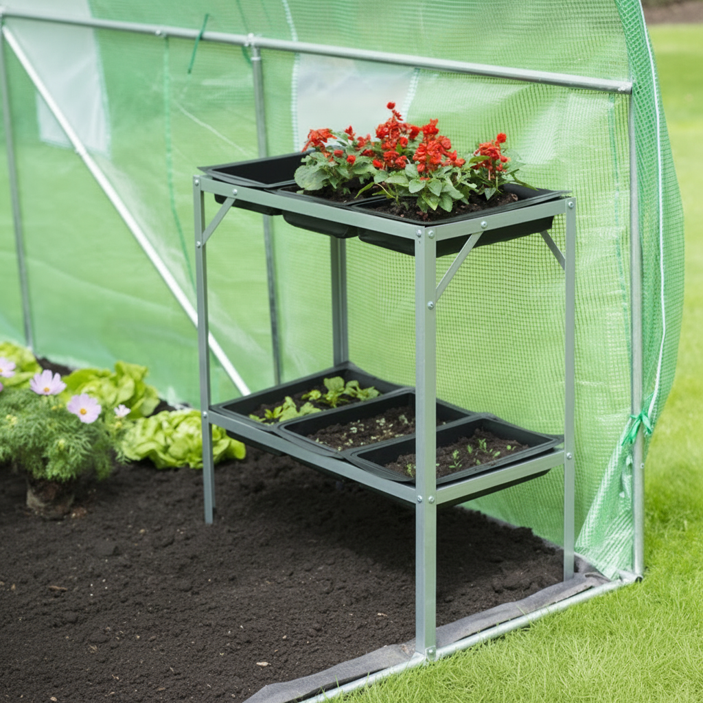 Nature kweektafel met 6 bakken | Retourdeal 49% korting