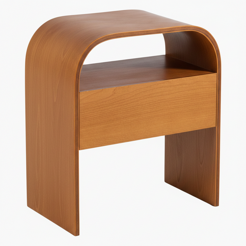 WOOOD Momo nachtkastje bruin 45x40 | Retourdeal 40% korting
