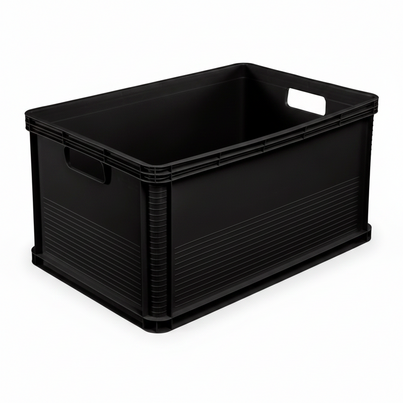 Robusto Box opbergbox 64L zwart | Retourdeal 39% korting