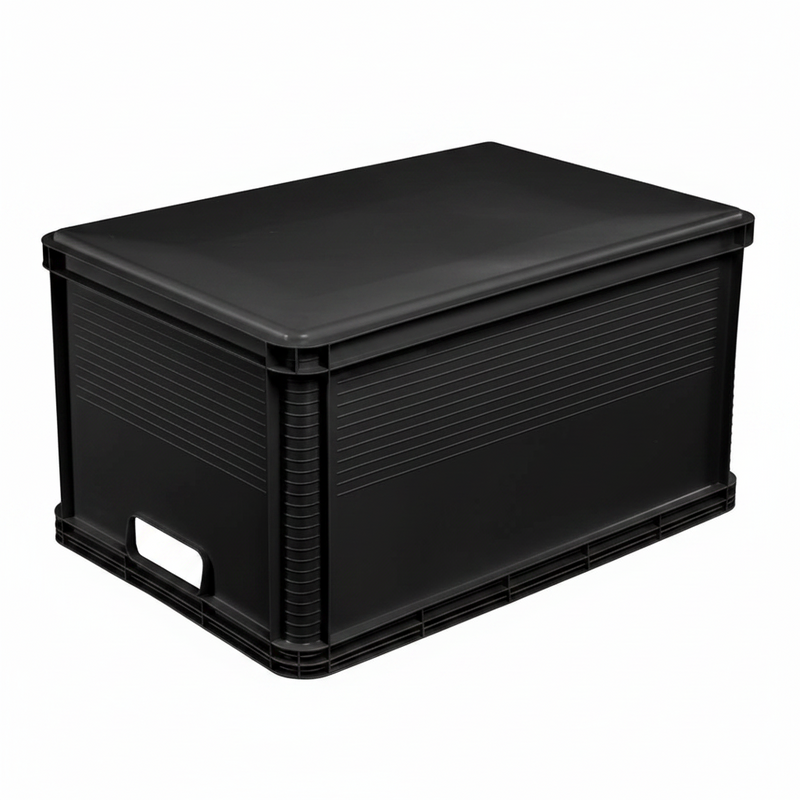 Robusto Box opbergbox 64L zwart | Retourdeal 39% korting – extra afbeelding