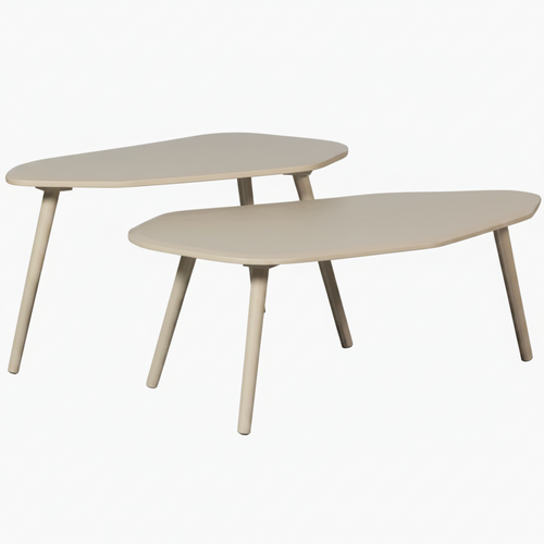 WOOOD Davina bijzettafels Dust | Retourdeal 50% korting