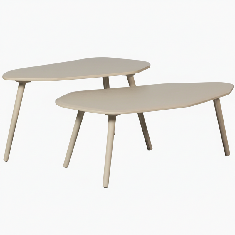 WOOOD Davina bijzettafels Dust | Retourdeal 50% korting