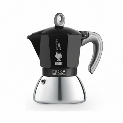 Bialetti Moka Induction zwart 4 kops | Retourdeal 41%