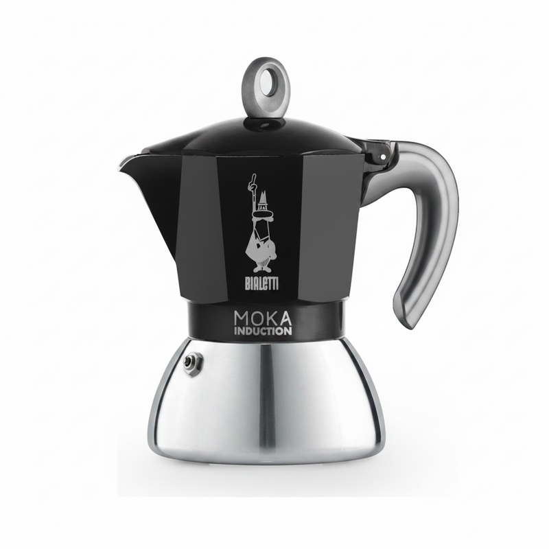 Bialetti Moka Induction zwart 4 kops | Retourdeal 41%