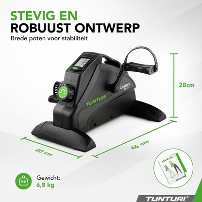Tunturi Cardio Fit M35 mini bike | Retourdeal 30%
