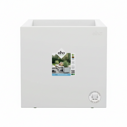 Elho Vivo Next Vierkant 30 Plantenbak Wit | Retourdeal 40%