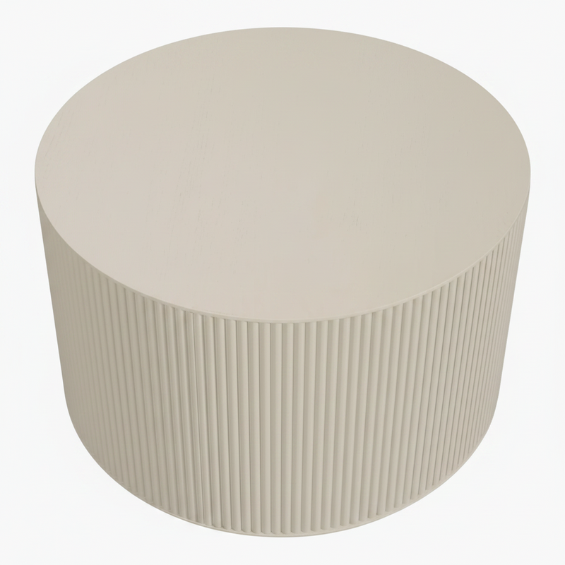 WOOOD Sanne Bijzettafel Antique Beige 40x60x60 | Retourdeal 40% – extra afbeelding