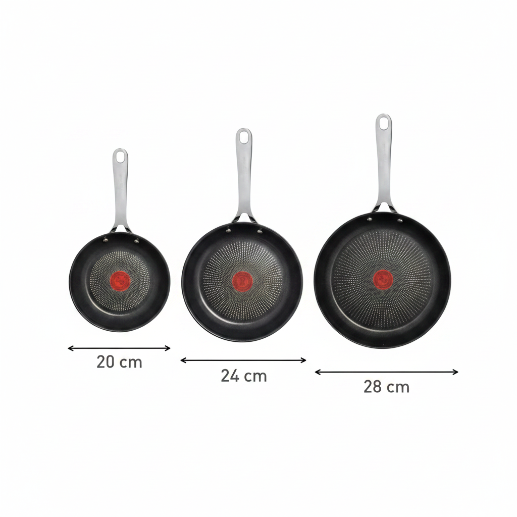Jamie Oliver Tefal Cook Smart Pannenset 20/24/28cm | Retourdeal 40%