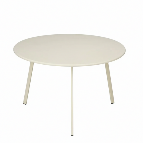 Mica Decorations Seatle Bijzettafel Rond Buiten Creme | Retourdeal 40%