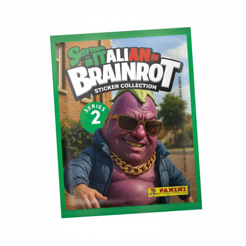 Panini Skifidol Italian Brainrot Sticker 2 Ecoblister | Retourdeal 30%