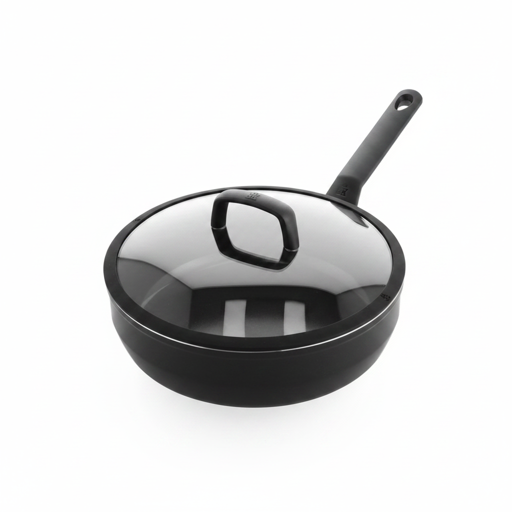 BK Induction Keramische Hapjespan 28cm met Deksel | Retourdeal 40%