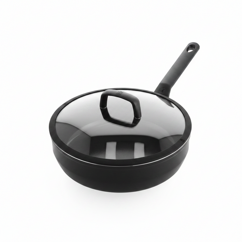 BK Induction Keramische Hapjespan 28cm met Deksel | Retourdeal 40%