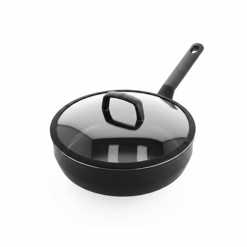 BK Induction Keramische Hapjespan 28cm met Deksel | Retourdeal 40%