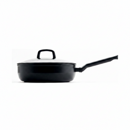 BK Induction Keramische Hapjespan 28cm met Deksel | Retourdeal 40%