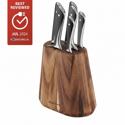 Tefal Jamie Oliver Messenset met Messenblok | Retourdeal 40%