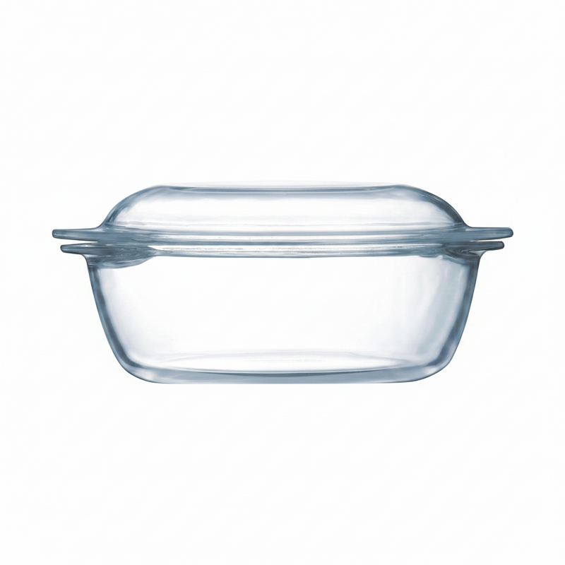 Pyrex Essentials Schaal Rechthoek met Deksel 6,5L | Retourdeal 40% – extra afbeelding
