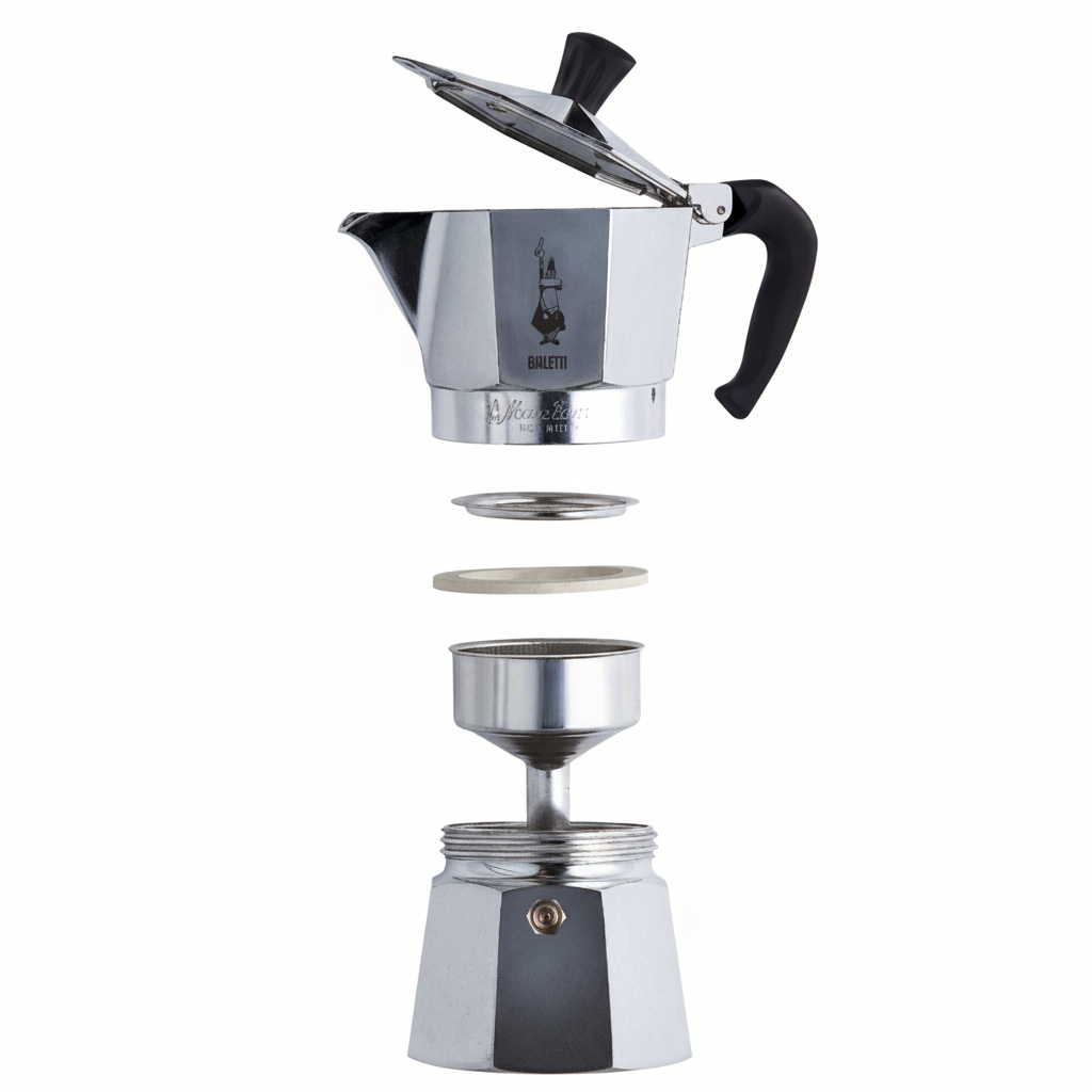 Bialetti Moka Express Percolator 4 kops | Retourdeal 50%