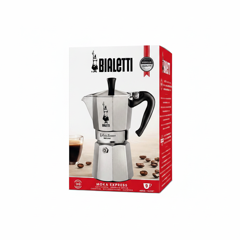 Bialetti Moka Express Percolator 4 kops | Retourdeal 50%