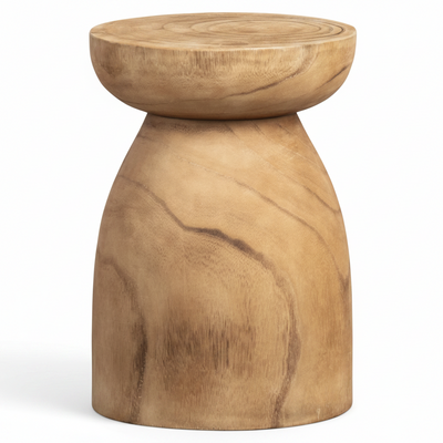 WOOOD Bink Kruk Hout Naturel 40x28x28 | Retourdeal 40%