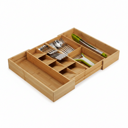 Joseph Joseph Drawstore Bestekbak Bamboe Large | Retourdeal 40%