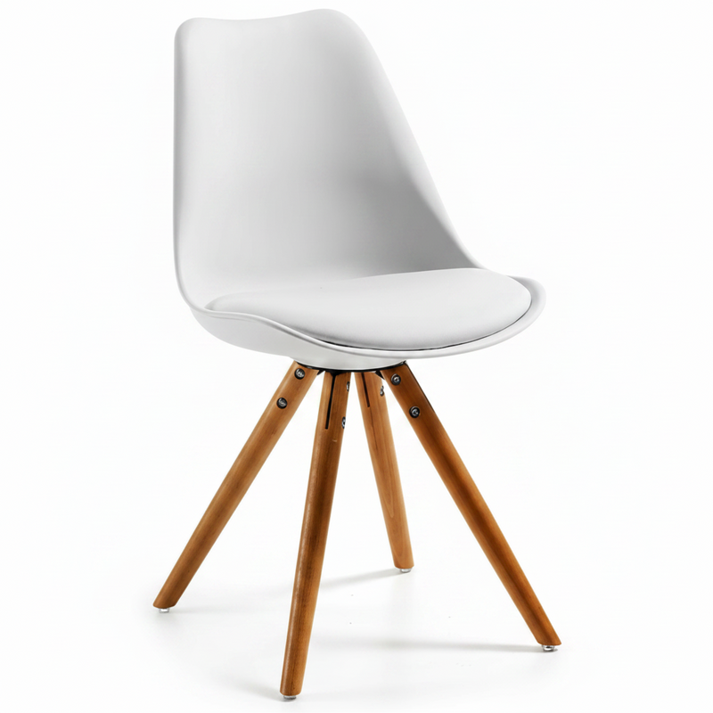 La Forma kuipstoel met houten poten | Retourdeal 50% korting