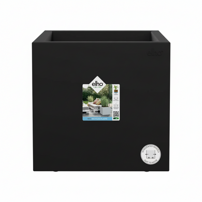 Elho Vivo Next vierkant 30cm zwart | Retourdeal 40% korting