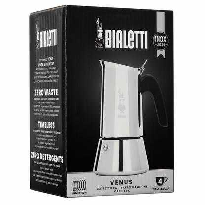 Bialetti Venus Moka 4 kops percolator | Retourdeal 49%