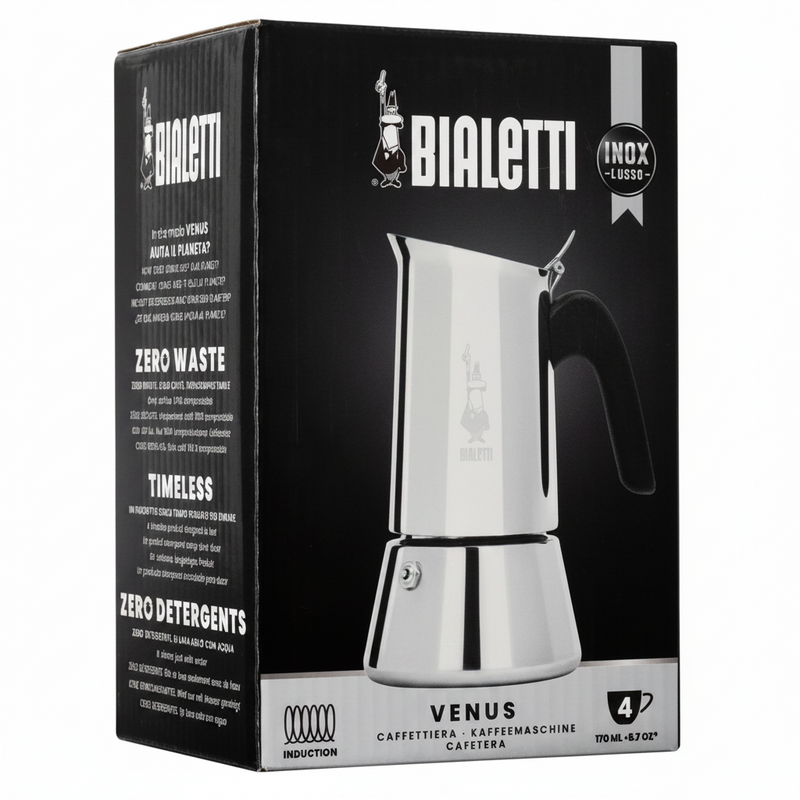 Bialetti Venus Moka 4 kops percolator | Retourdeal 49% – extra afbeelding
