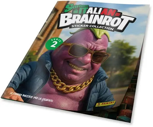 Panini Skifidol Italian Brainrot Sticker 2 Starter Pack