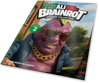 Panini Skifidol Italian Brainrot Sticker 2 Starter Pack