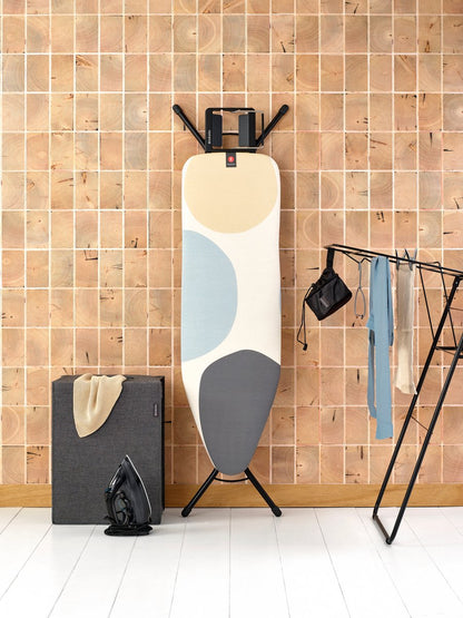 Brabantia Strijkplank B 124x38 cm Spring Bubbles | Retourdeal 30%