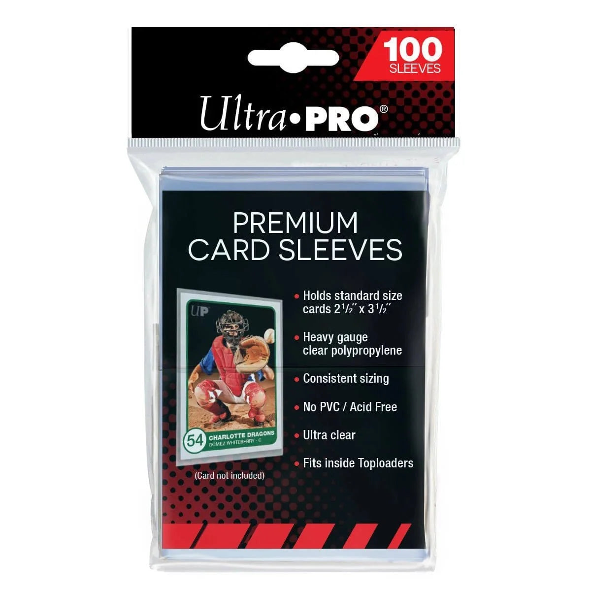 Ultra Pro Premium Card Sleeves Transparant 100 Stuks