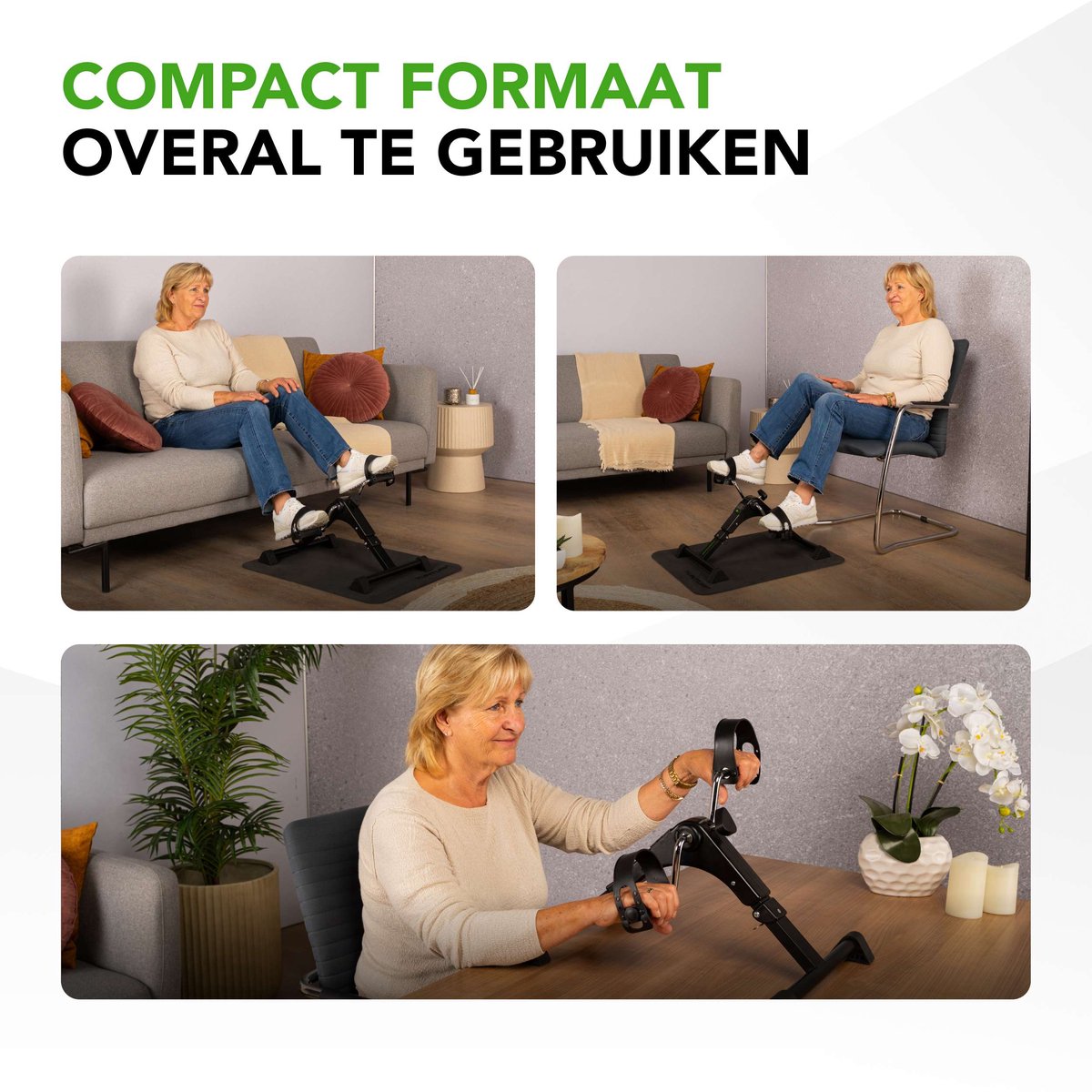 Tunturi Mini Bike Stoelfiets Hometrainer | Retourdeal 40%