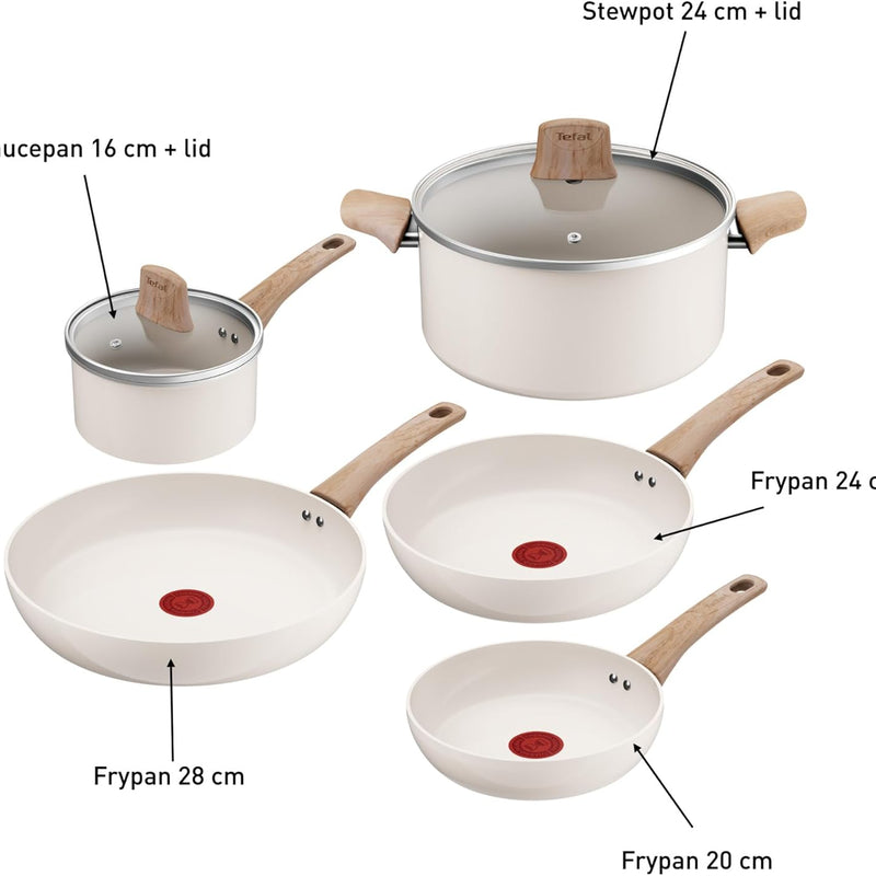 Tefal Cera Bright ON 5-delig | Retourdeal 50% korting – extra afbeelding