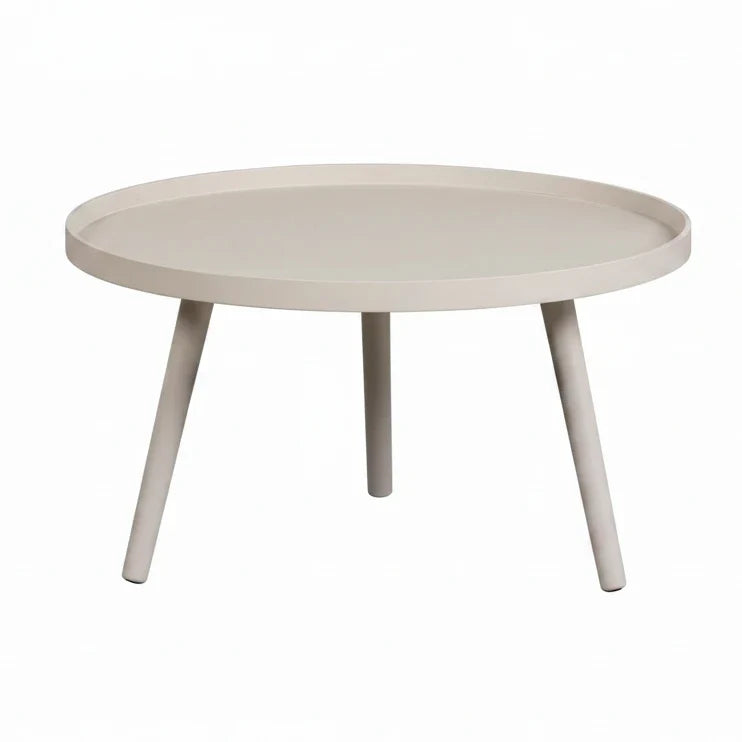 WOOOD Mesa Bijzettafel L Hout Zand