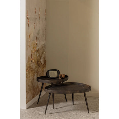 Woood Crude bijzettafels set | Retourdeal 52% korting