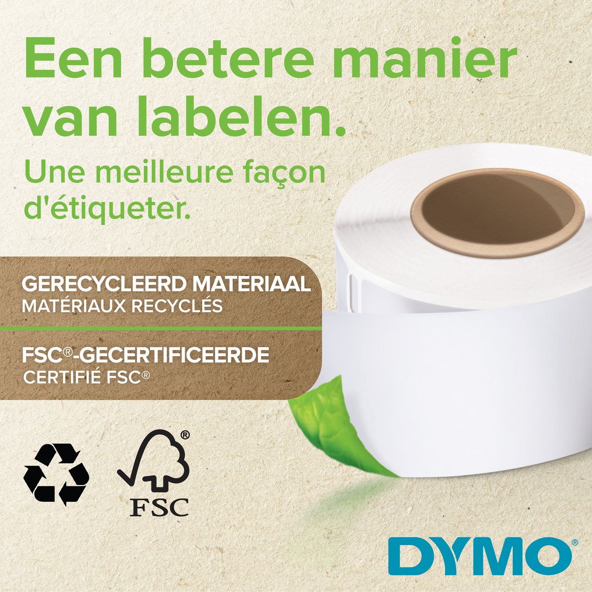 Dymo verzendetiketten 45x102mm | Retourdeal 30% korting