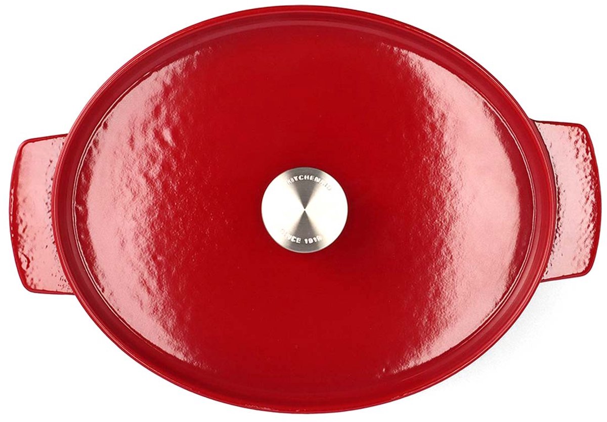 KitchenAid braadpan 30cm rood | Retourdeal 50% korting