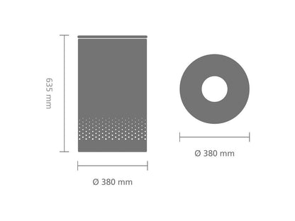 Brabantia wasmand 60L grijs | Retourdeal 47% korting