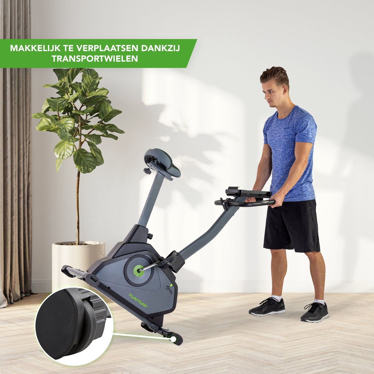 Tunturi Cardio Fit E35 Hometrainer - Ergometer - Bluetooth