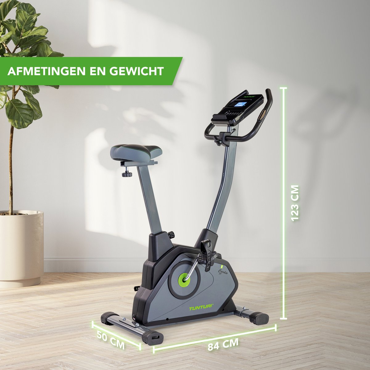 Tunturi Cardio Fit E35 Hometrainer - Ergometer - Bluetooth