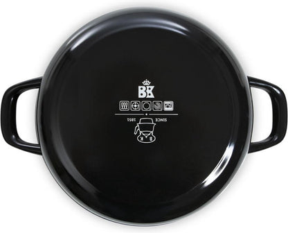 BK Fortalit braadpan 26cm zwart | Retourdeal 38% korting