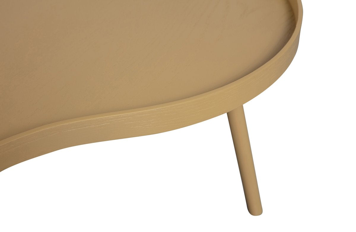 WOOOD Mae Bijzettafel - 35x100x58 cm - Grenen/MDF - Alpaca