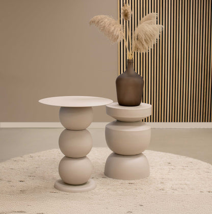 Kick Rua bijzettafel beige | Retourdeal 45% korting
