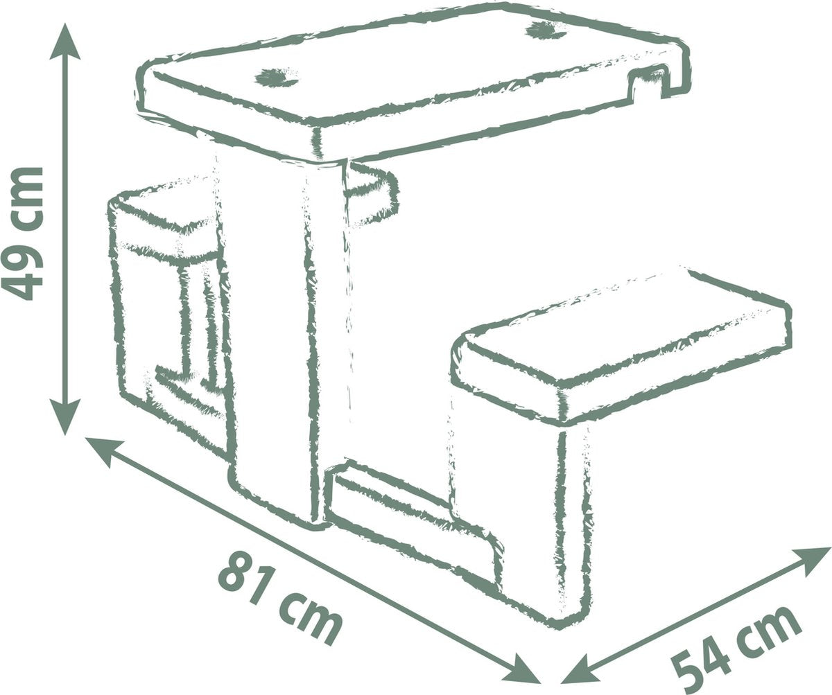 Smoby S. Life picknicktafel | Retourdeal 38% korting