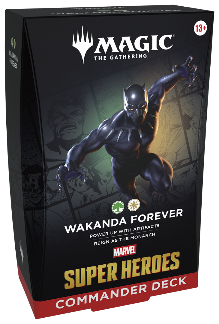 MTG Marvel Super Heroes Commander Deck Wakanda Forever