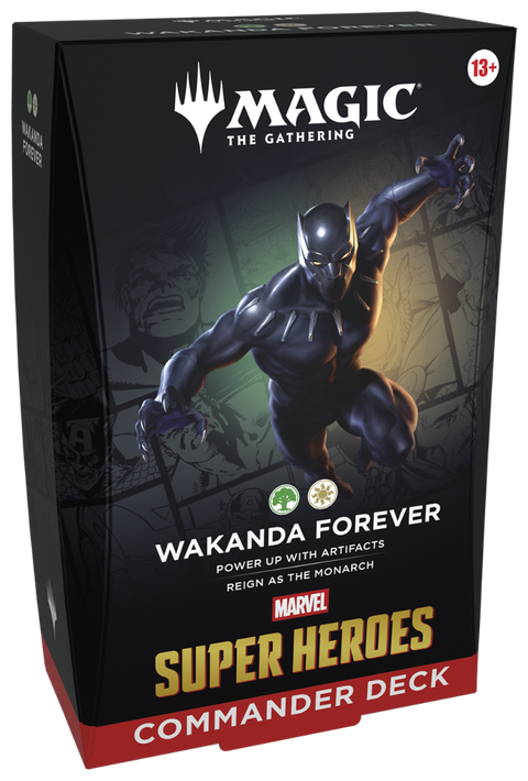 MTG Marvel Super Heroes Commander Deck Wakanda Forever